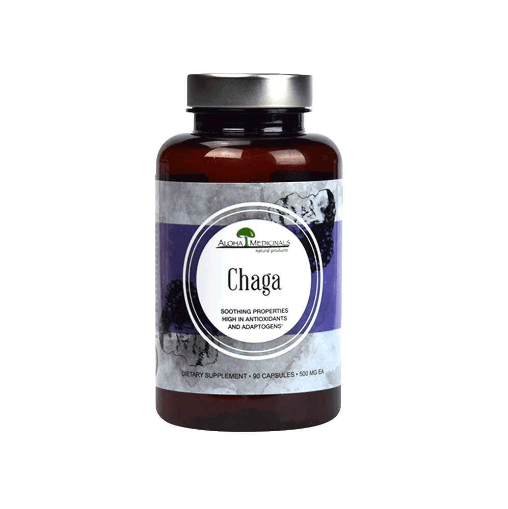 Pure Chaga 90 Capsules - Aloha Medicinals - welzo