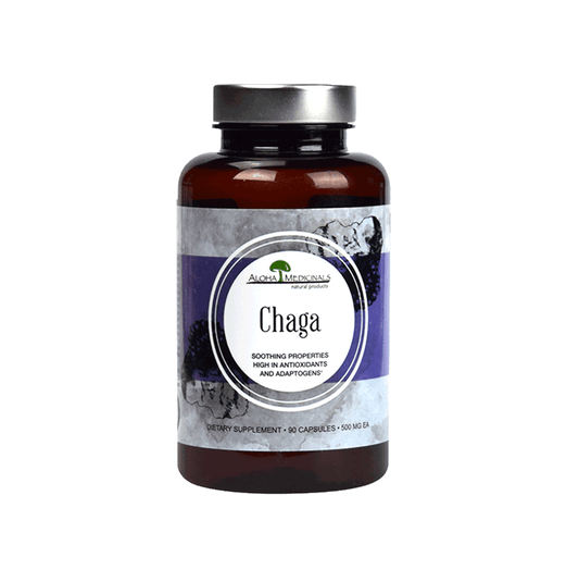 Pure Chaga 90 Capsules - Aloha Medicinals - welzo