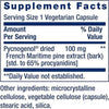 Pycnogenol® French Maritime Pine Bark Extract - 100 mg - 60 vegetarian capsules - Life Extension - welzo