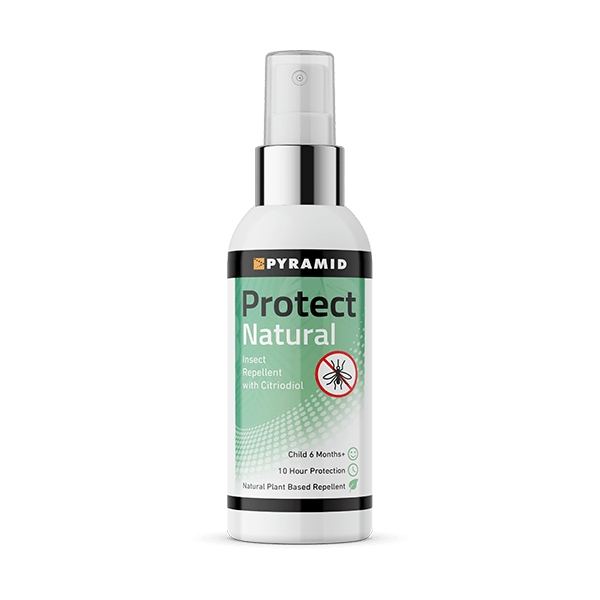 Pyramid Protect Natural Insect Repellent with Citriodiol Spray 100ml - welzo