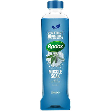 Radox Herbal Bath Muscle Soak 500ml - welzo