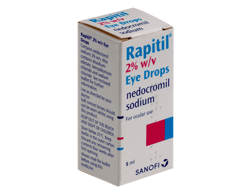 Rapitil Eye Drops (Nedocromil 2%) - welzo