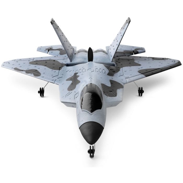 Welzo AeroRaptor F-22A RTF 3-kanaals RC straalvliegtuig met 3D/6G automatische piloot Gyro