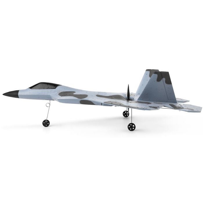 Welzo AeroRaptor F-22A RTF 3-Channel RC Jet Plane with 3D/6G Autopilot Gyro