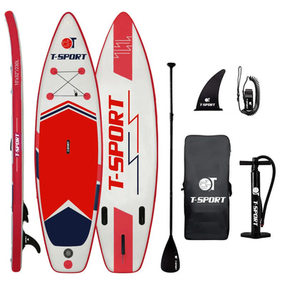 Paddle Board Gonflable Rouge SUP 10'6"