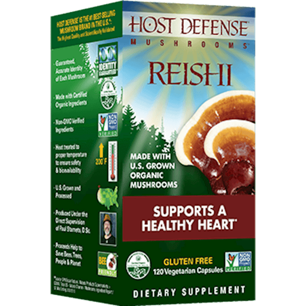 Reishi 120 Capsules - Host Defense - welzo