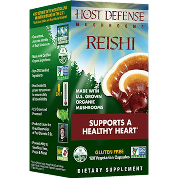 Reishi 120 Capsules - Host Defense - welzo