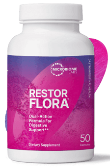 RestorFlora - 50 Capsules - Microbiome Labs - welzo