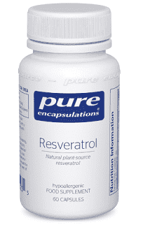 Resveratrol 60 Capsules - Pure Encapsulations - welzo