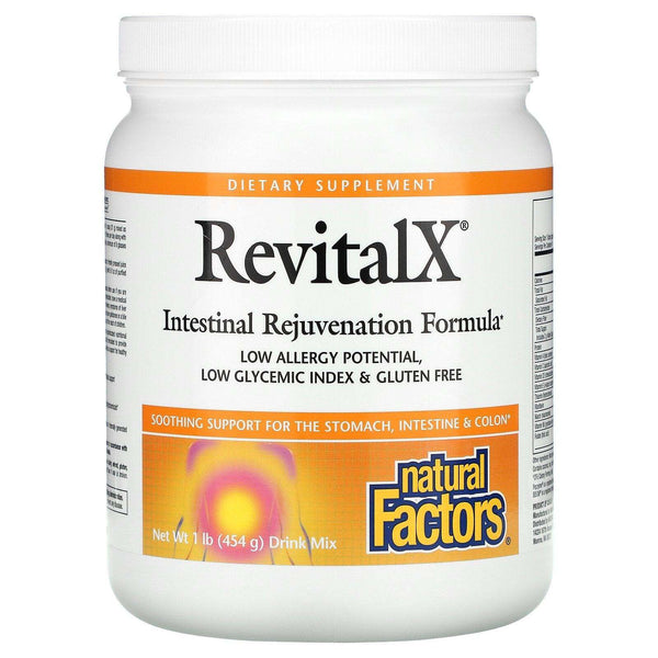 RevitalX, Intestinal Rejuvenation Formula Drink Mix, 1 lb (454 g) - Natural Factors - welzo