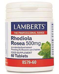 Rhodiola Rosea 500mg, 60 Tabs - Lamberts - welzo