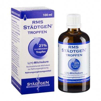 RMS Stadtgen 21% - Lactic Acid Drops - 100ml - welzo