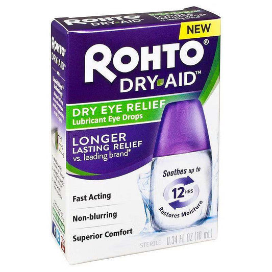 Rohto Dry Aid Eye Drops 10ml - welzo