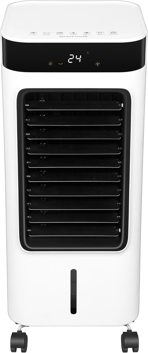 Portable Evaporative Air Cooler – Black & White