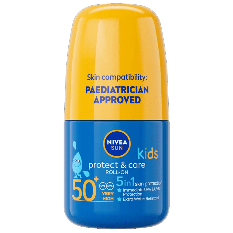 Nivea Sun Kids Protect & Care Roll On SPF50 UVA 4* 50ml - welzo