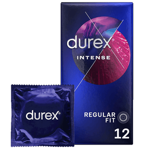 Durex Intense Regular Fit Condoms Pack of 12 - welzo