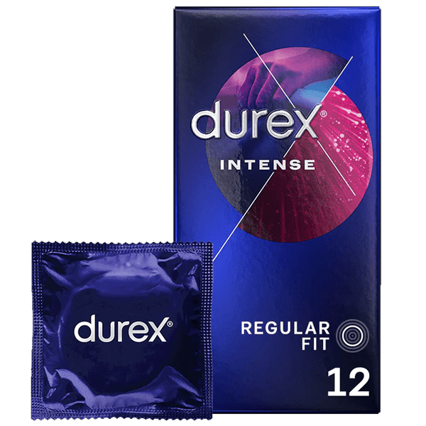 Durex Intense Regular Fit Condoms Pack of 12 - welzo