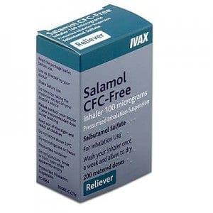 Salamol CFC-Free Inhaler - welzo