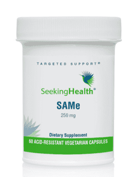 SAMe - 250 mg - 60 Acid-Resistant Vegetarian Capsules - Seeking Health - welzo