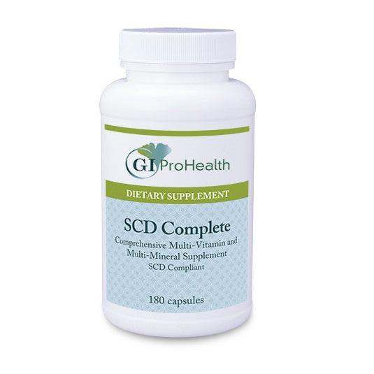 SCD Complete Multi-Vitamin and Multi-Mineral, 180 capsules - GI ProHealth - welzo