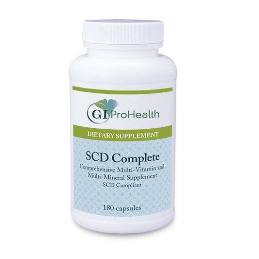 SCD Complete Multi-Vitamin and Multi-Mineral, 180 capsules - GI ProHealth - welzo