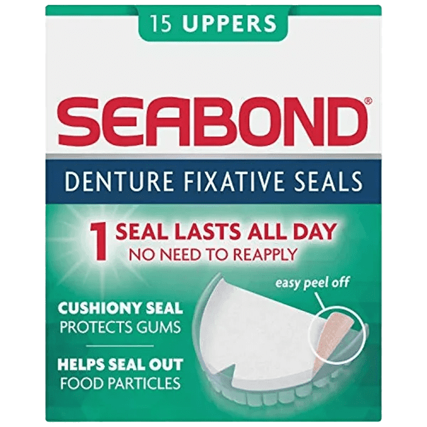 Seabond Original Upper Denture Fixatives Pack of 15 - welzo