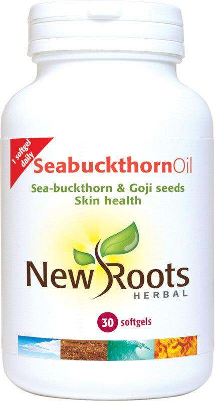 Seabuckthorn Oil (30 softgels) - New Roots Herbal - welzo