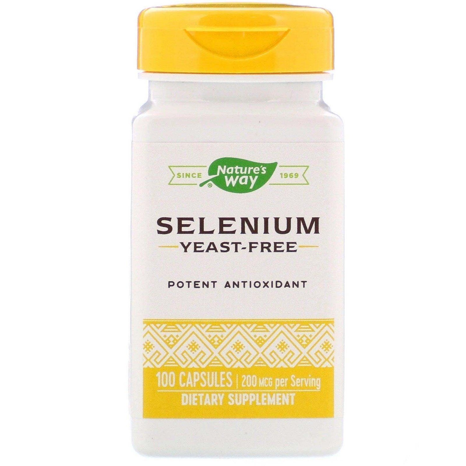 Selenium, 200mcg, 100 Capsules - Nature's Way - welzo