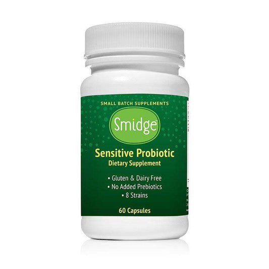 Sensitive Probiotic capsules (formerly Organic 3 GutPro capsules) - 60 Capsules - Smidge™ - welzo