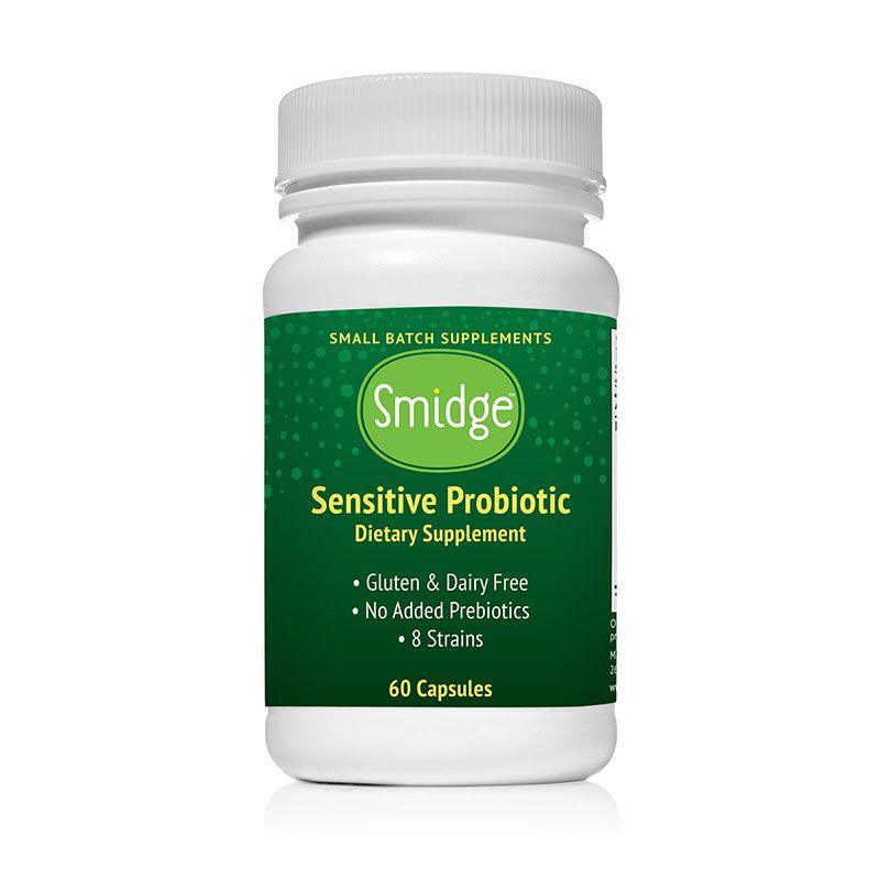 Sensitive Probiotic capsules (formerly Organic 3 GutPro capsules) - 60 Capsules - Smidge™ - welzo