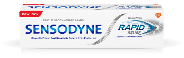 Sensodyne Rapid Relief Whitening Toothpaste 75ml - welzo