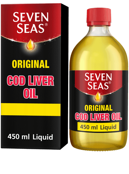 Seven Seas Cod Liver Oil Traditional Liquid 450ml - welzo