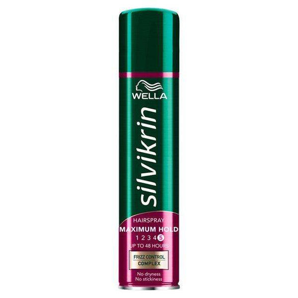 Silvikrin Maximum Hold Hairspray 250ml - welzo