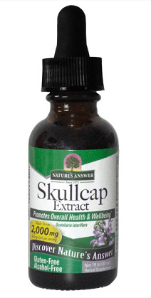 Skullcap Herb (Alcohol Free) 30ml - Nature's Answer - welzo