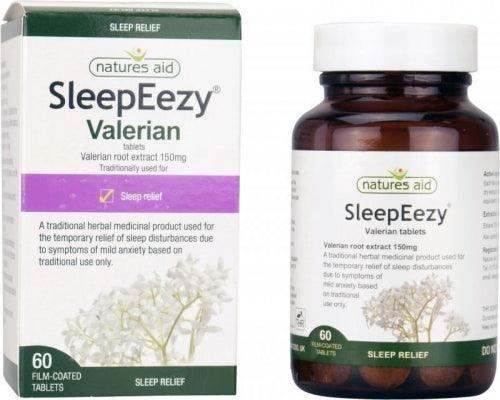 SleepEezy® 150mg (Valerian) 60 Tablets - Nature's Aid - welzo