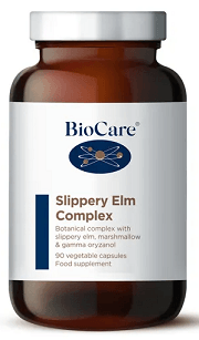 BioCare Slippery Elm Complex 90 capsules with marshmallow root and gamma oryzanol