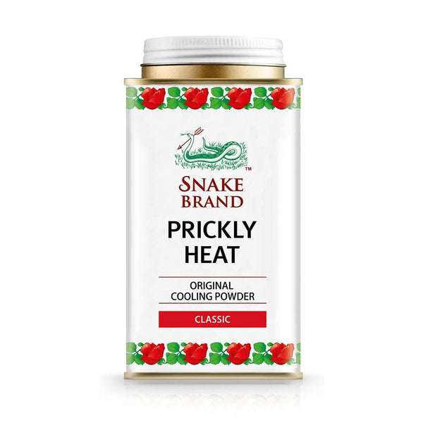 Snake Brand Prickly Heat Original Cooling Powder 140g - welzo