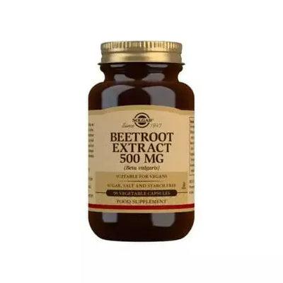 Solgar Beetroot Extract 500 mg Vegetable Capsules Pack of 90
