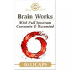 Solgar Brain Works com curcumina de espectro total e bacomindo 60 cápsulas