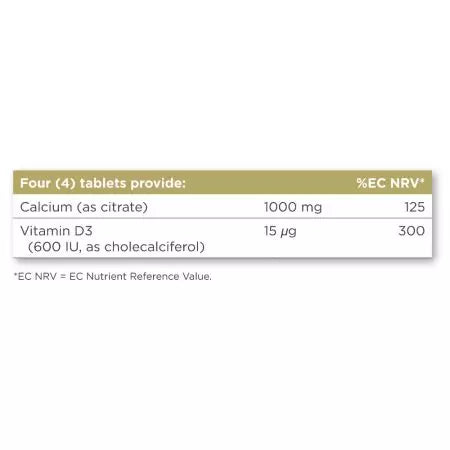 Solgar kalcium -citrát D3 -vitamin tablettacsomaggal 240