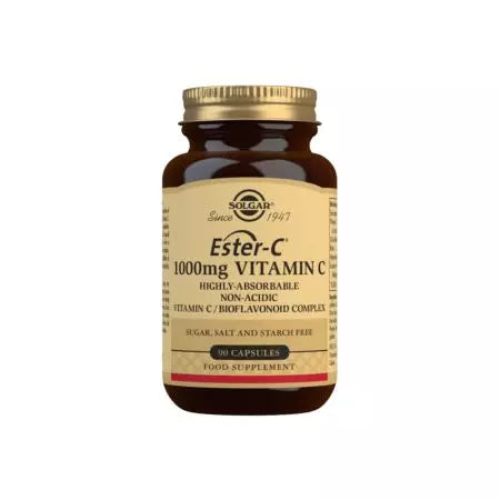 Solgar esterc vitamina C 1000 mg pacote de cápsulas de 90