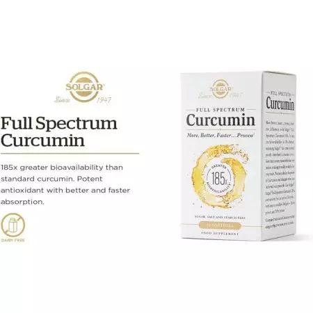 Solgar Full Spectrum Curcumin 30 LiCapsules