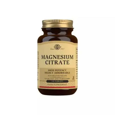 Solgar Magnesium Citrate Tablets