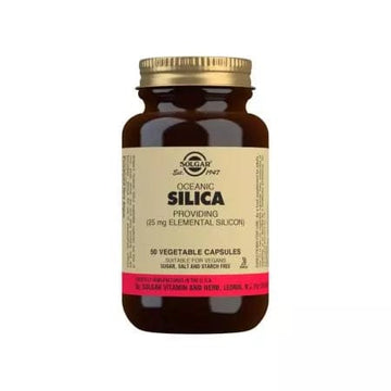 Solgar Oceanic Silica 25 mg Vegetable Capsules Pack of 50