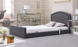 Cama de perfil de confort Solo - Cama eléctrica ultra baja ajustable con regresión automática para demencia y cuidado del hogar (hasta 33¾ piedra)