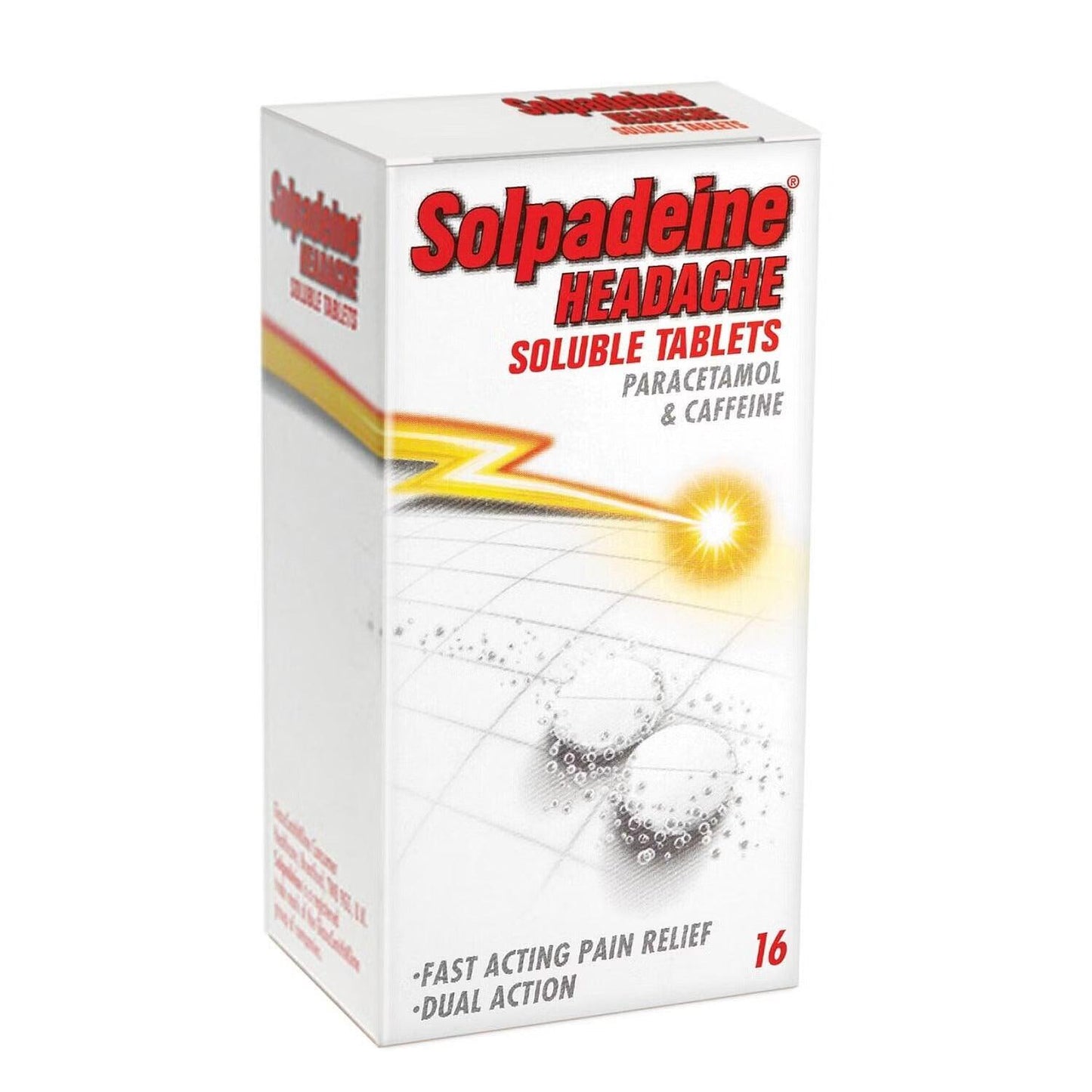 Solpadeine Headache Soluble Pack of 16 - welzo