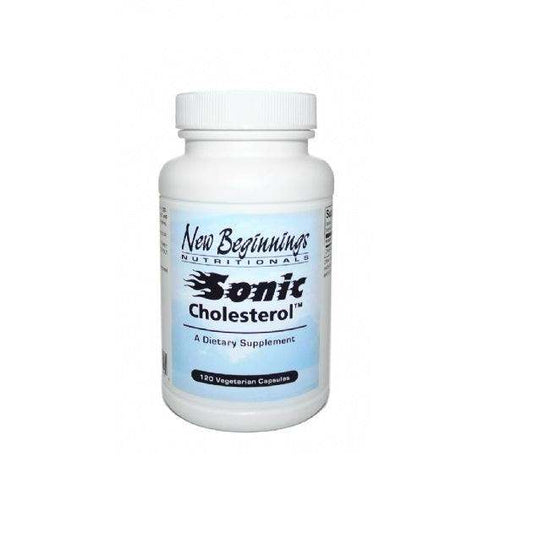 Sonic Cholesterol, 120 Capsules - New Beginnings - welzo