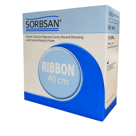 Sorbsan Sterile Wound Dressing 40cm Pack of 5 - welzo