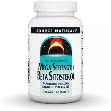 Source Naturals BetaSitosterol Mega Strength 375mg 60 Tablets