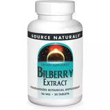 Source Naturals Bilberry Extract 50mg 30 Tablets